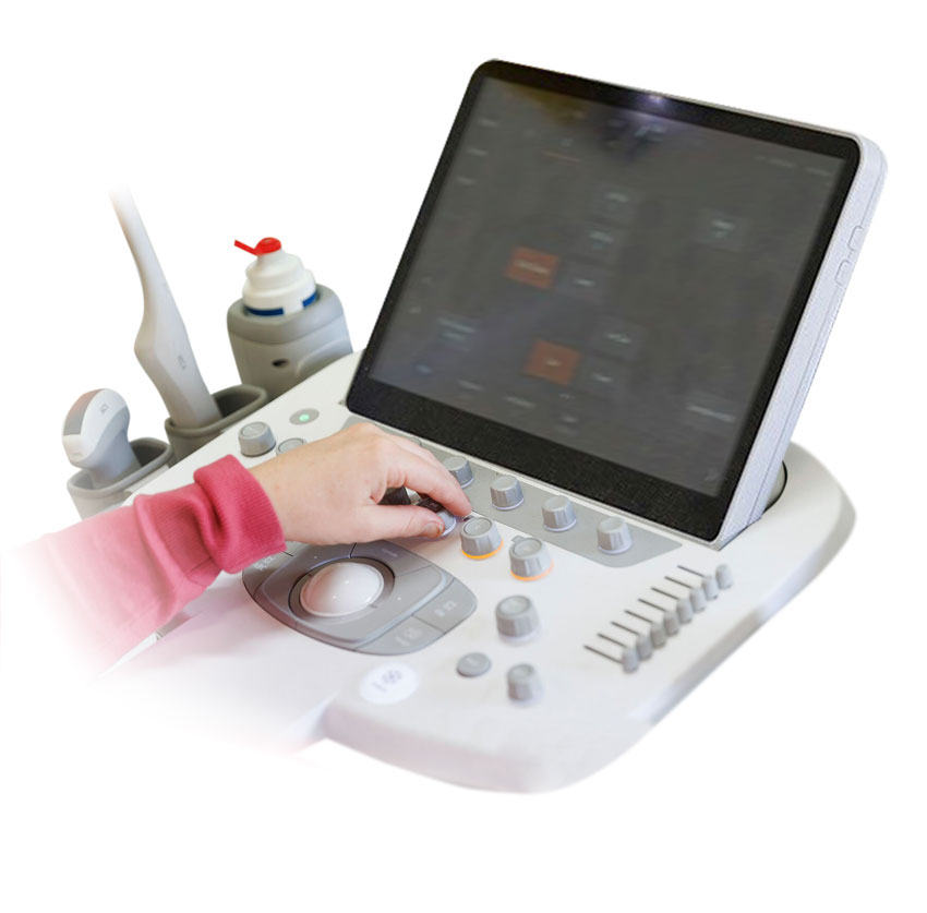 Ultrasound machine used at Melbourne Institute of Vascular and Interventional Radiology